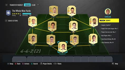 The Whole Nine Yards SBC is one of the four segments of Hybrid Leagues in EA FC 24 Ultimate Team and serves as an excellent source of expensive packs for gamers looking to get good value for their. . The whole nine yards sbc